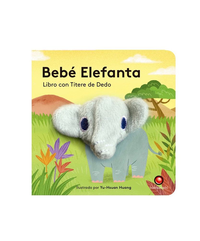 BEBE ELEFANTA LIBRO CON TITERE DE DEDO
