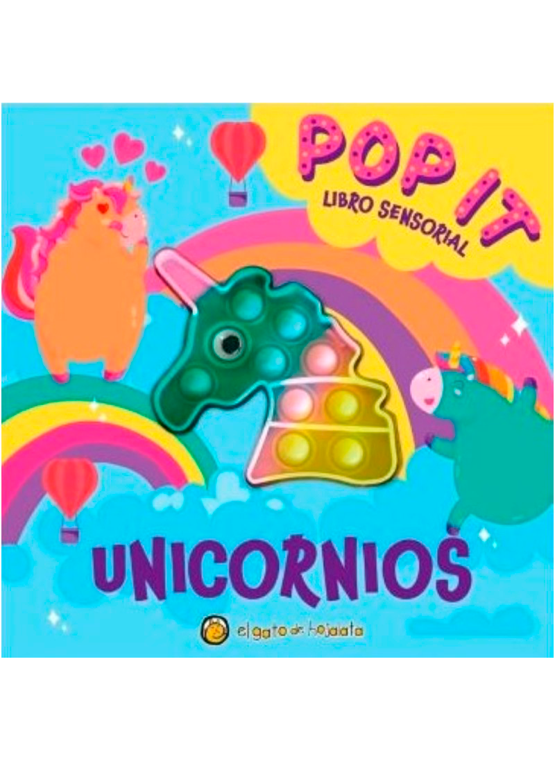 POP IT LIBRO SENSORIAL UNICORNIOS