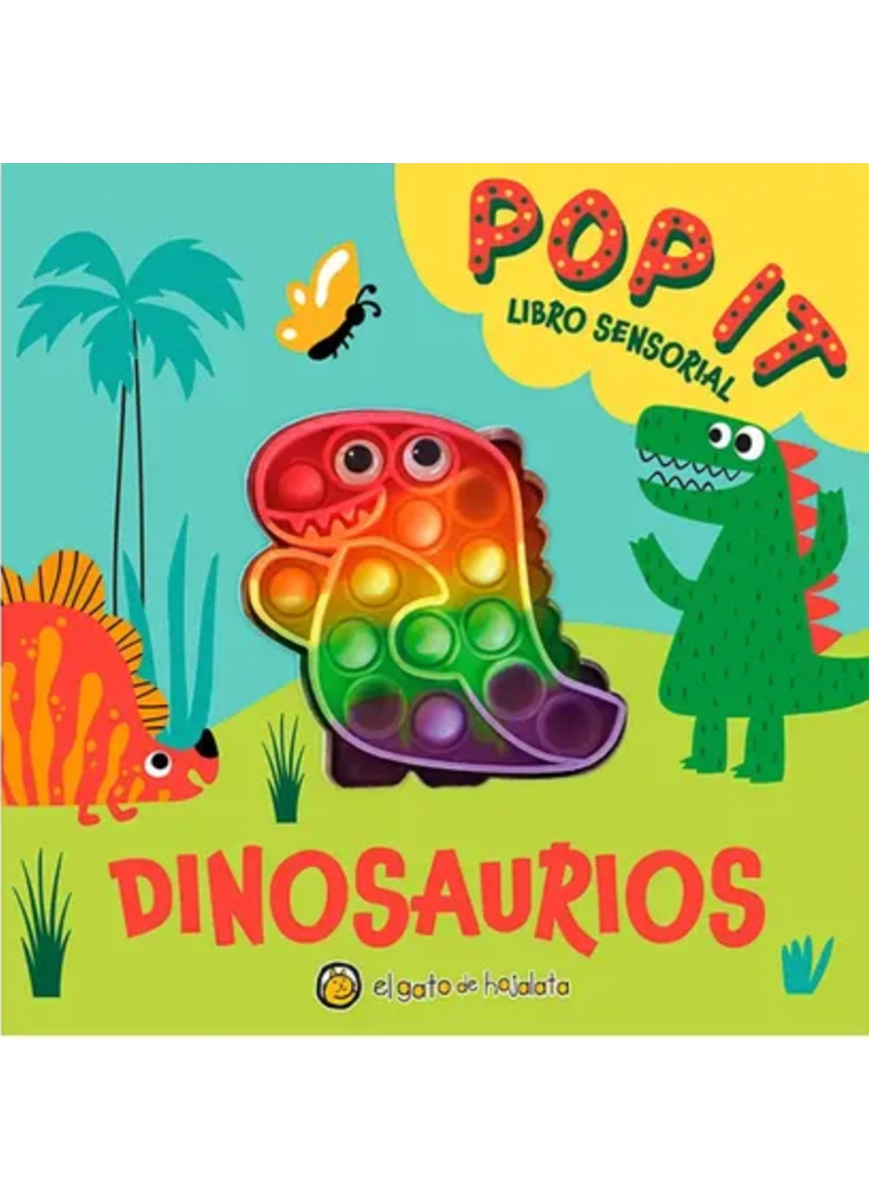 POP IT LIBRO SENSORIAL DINOSAURIOS
