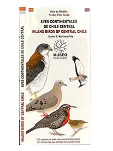AVES CONTINENTALES DE CHILE CENTRAL DESPLEGABLE