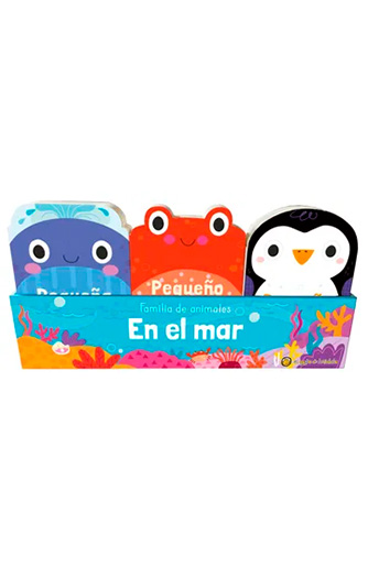 FAMILIA DE ANIMALES EN EL MAR