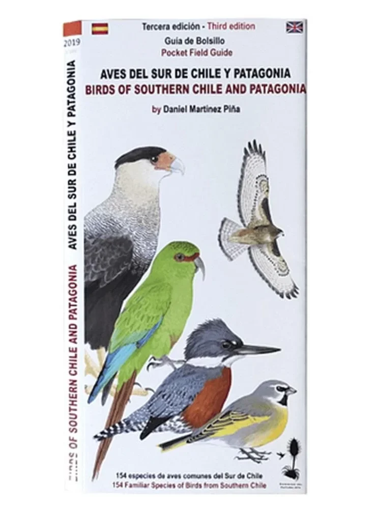 AVES DEL SUR DE CHILE Y PATAGONIA DESPLEGABLE