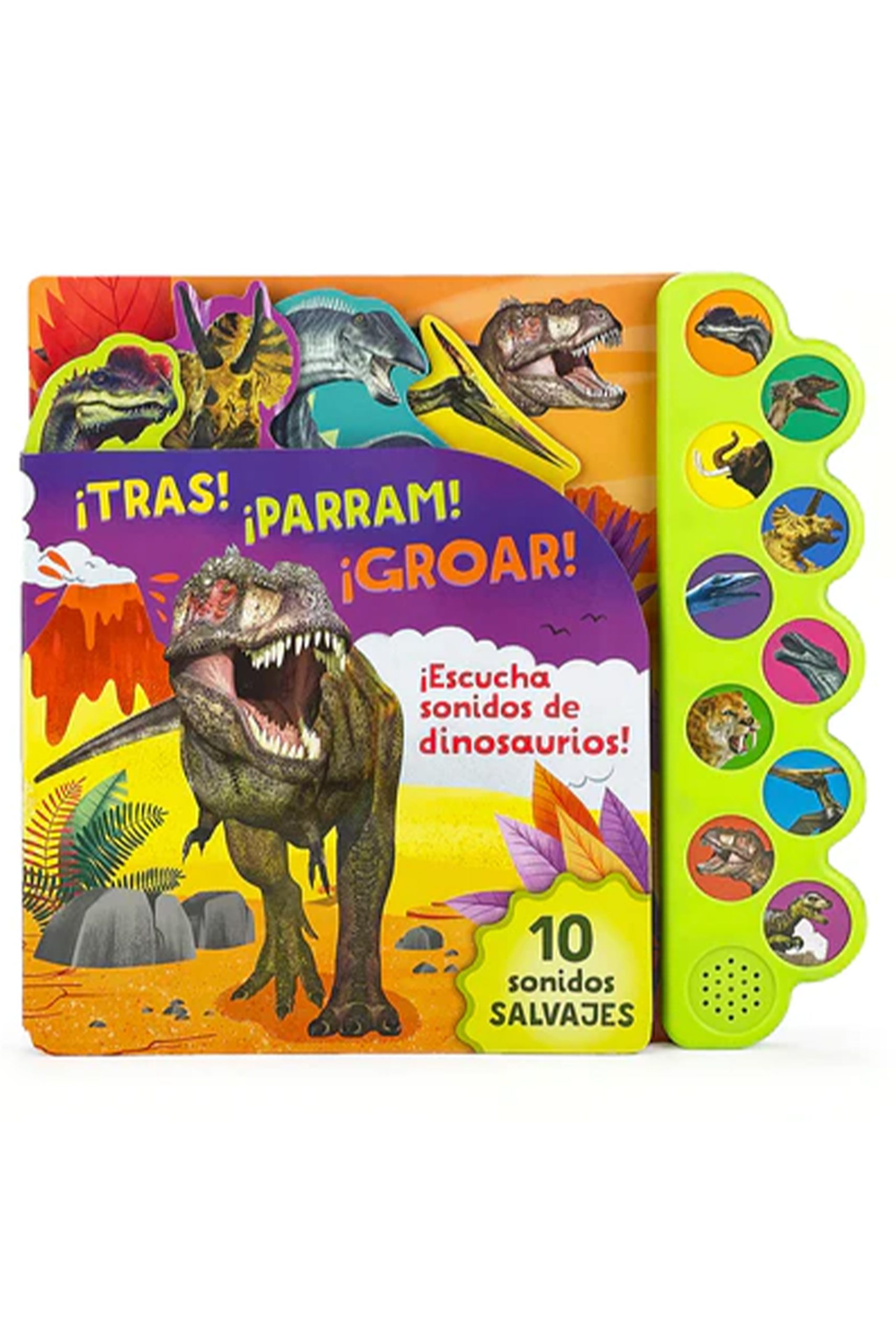 TRAS PARRAM GROAR ESCUCHA SONIDOS DE DINOSAURIOS