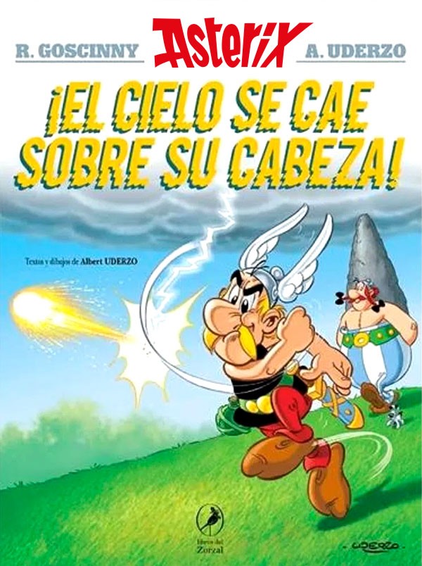 ASTERIX 33 EL CIELO SE CAE SOBRE SU CABEZA