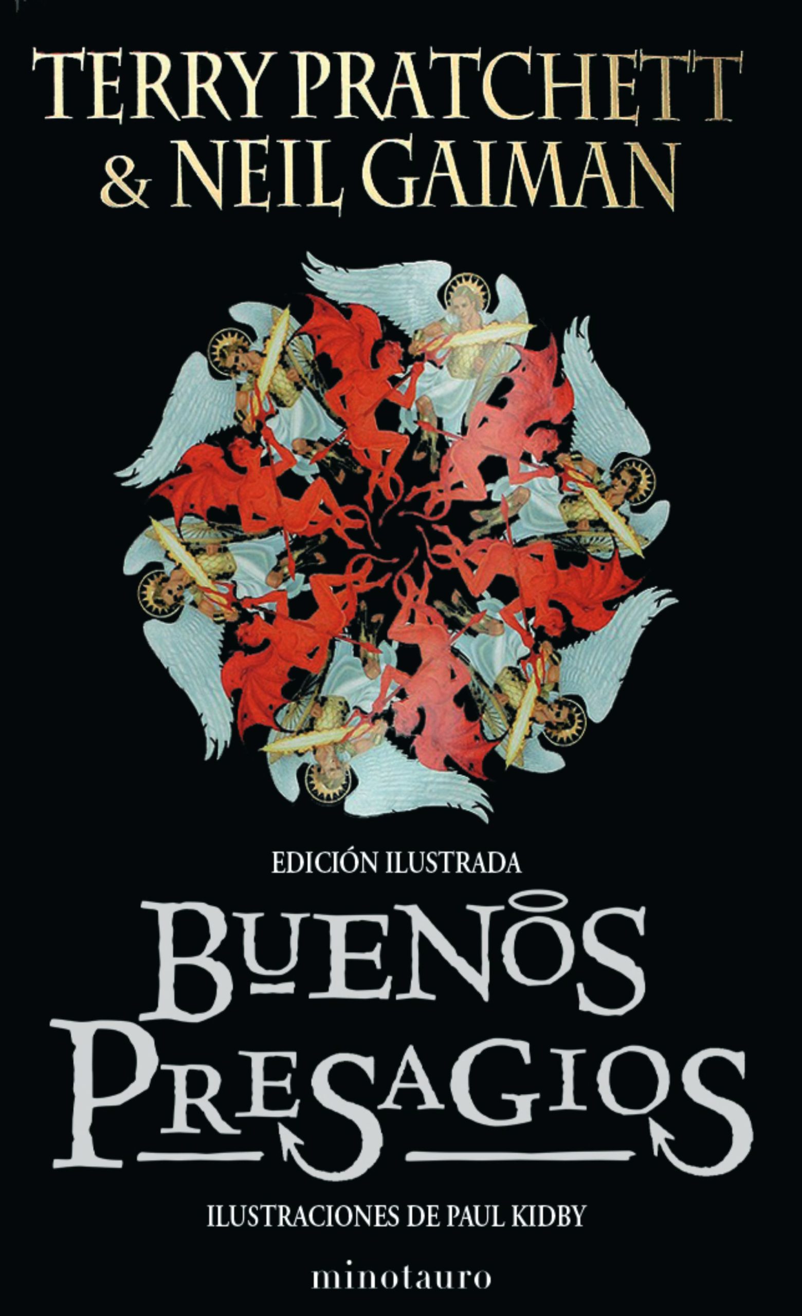 BUENOS PRESAGIOS ILUSTRADO POR PAUL KIDBY
