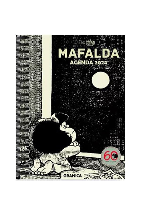 AGENDA MAFALDA 2024 DIA POR PAGINA