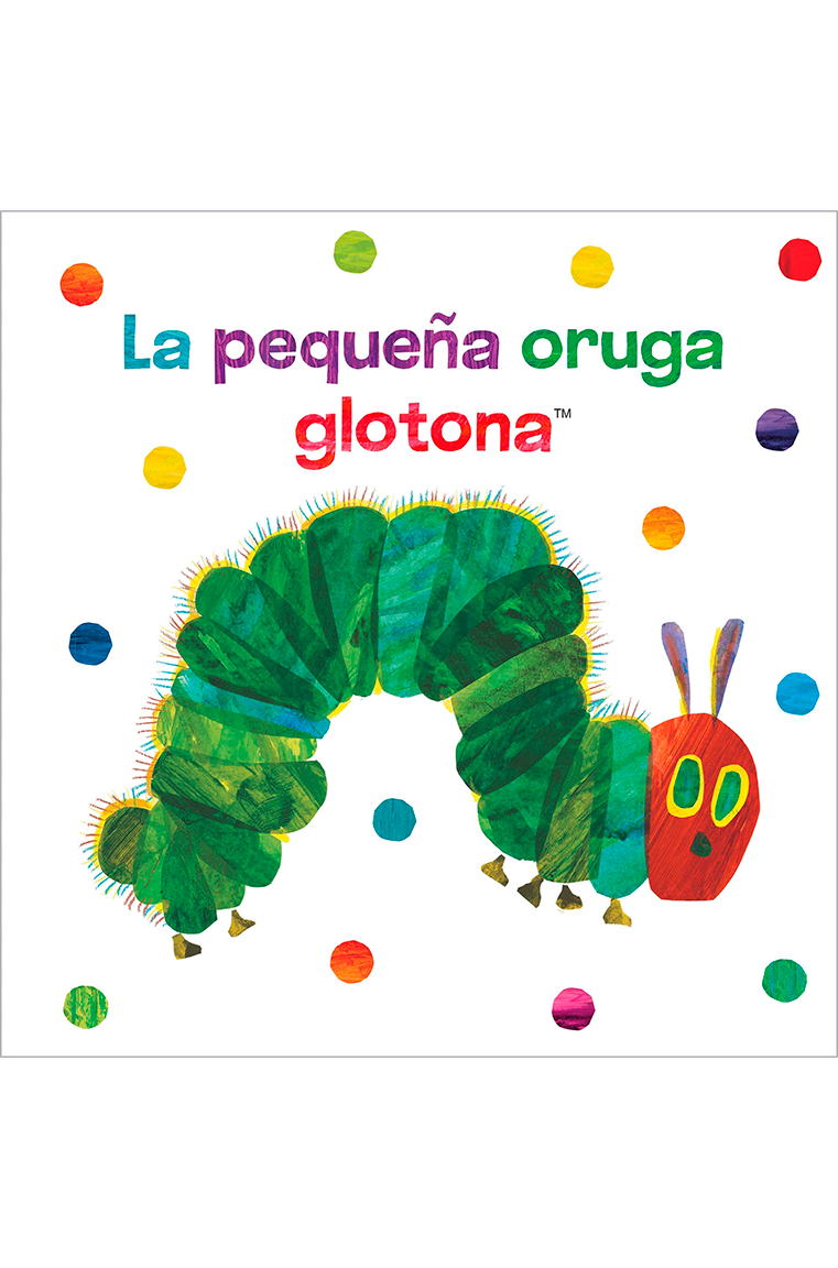 LA PEQUEÑA ORUGA GLOTONA LIBRO DE TELA PARA ABRAZAR