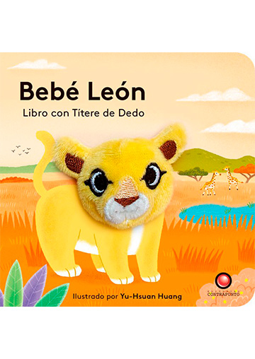 BEBE LEON LIBRO CON TITERE DE DEDO