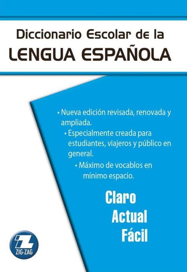 DICC ESCOLAR DE LA LENGUA ESPAÑOLA