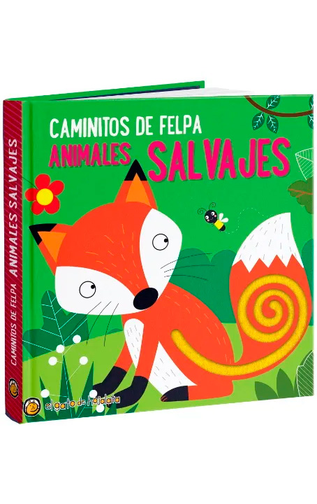 ANIMALES SALVAJES CAMINITOS DE FELPA