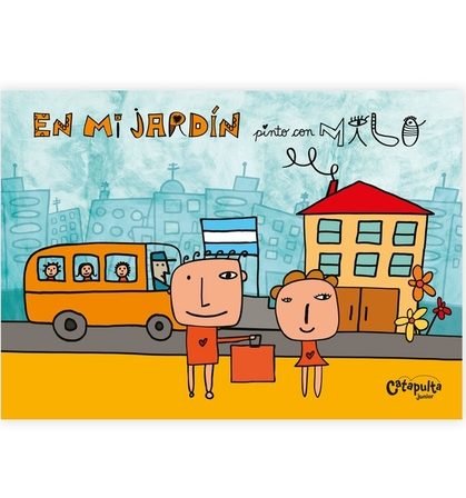 PINTA CON MILO EN MI JARDIN