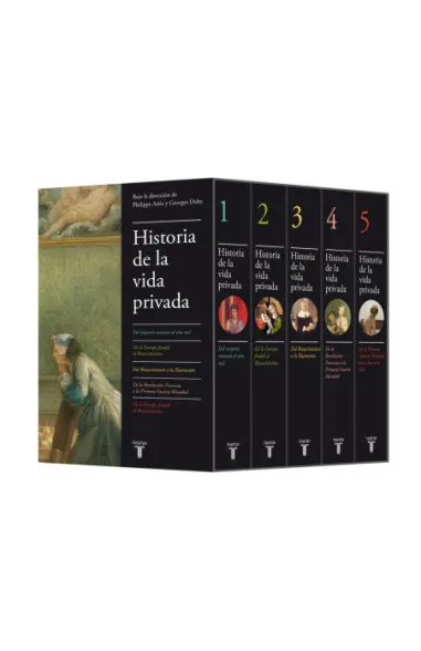ESTUCHE HISTORIA DE LA VIDA PRIVADA