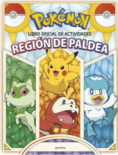 POKEMON. LIBRO DE ACTIVIDADES PALDEA