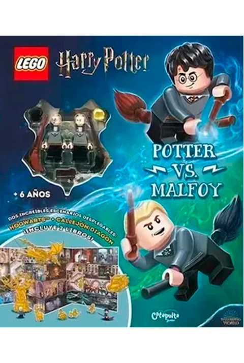 LEGO LANDSCAPE HARRY POTTER POTTER VS MALFOY