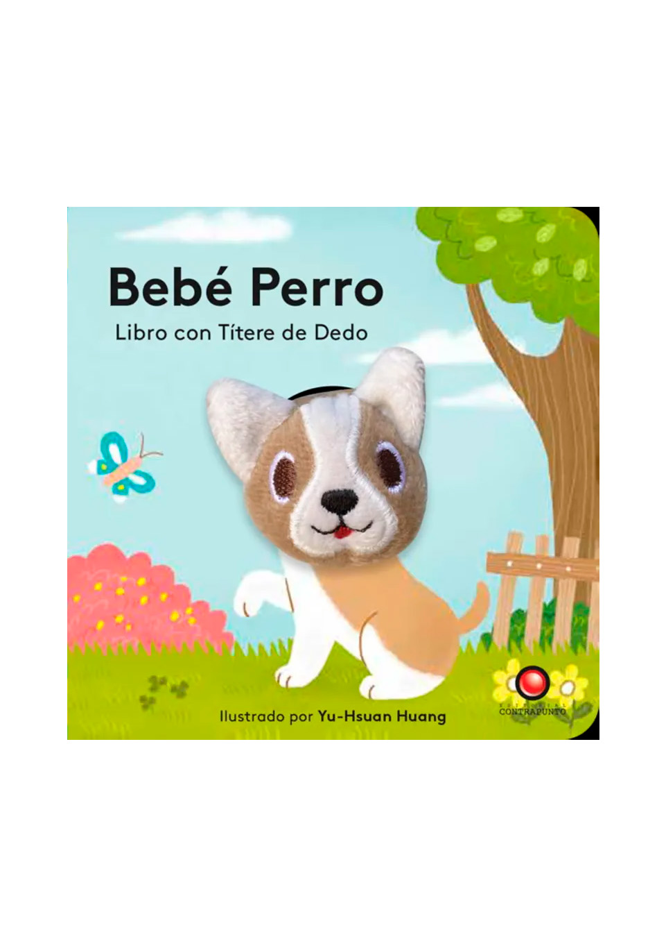 BEBE PERRO LIBRO CON TITERE DE DEDO