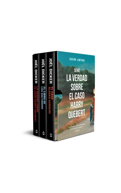 ESTUCHE SERIE LA VERDAD SOBRE EL CASO HARRY QUEBERT