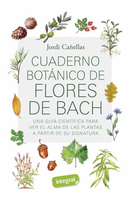 CUADERNO BOTANICO DE FLORES DE BACH