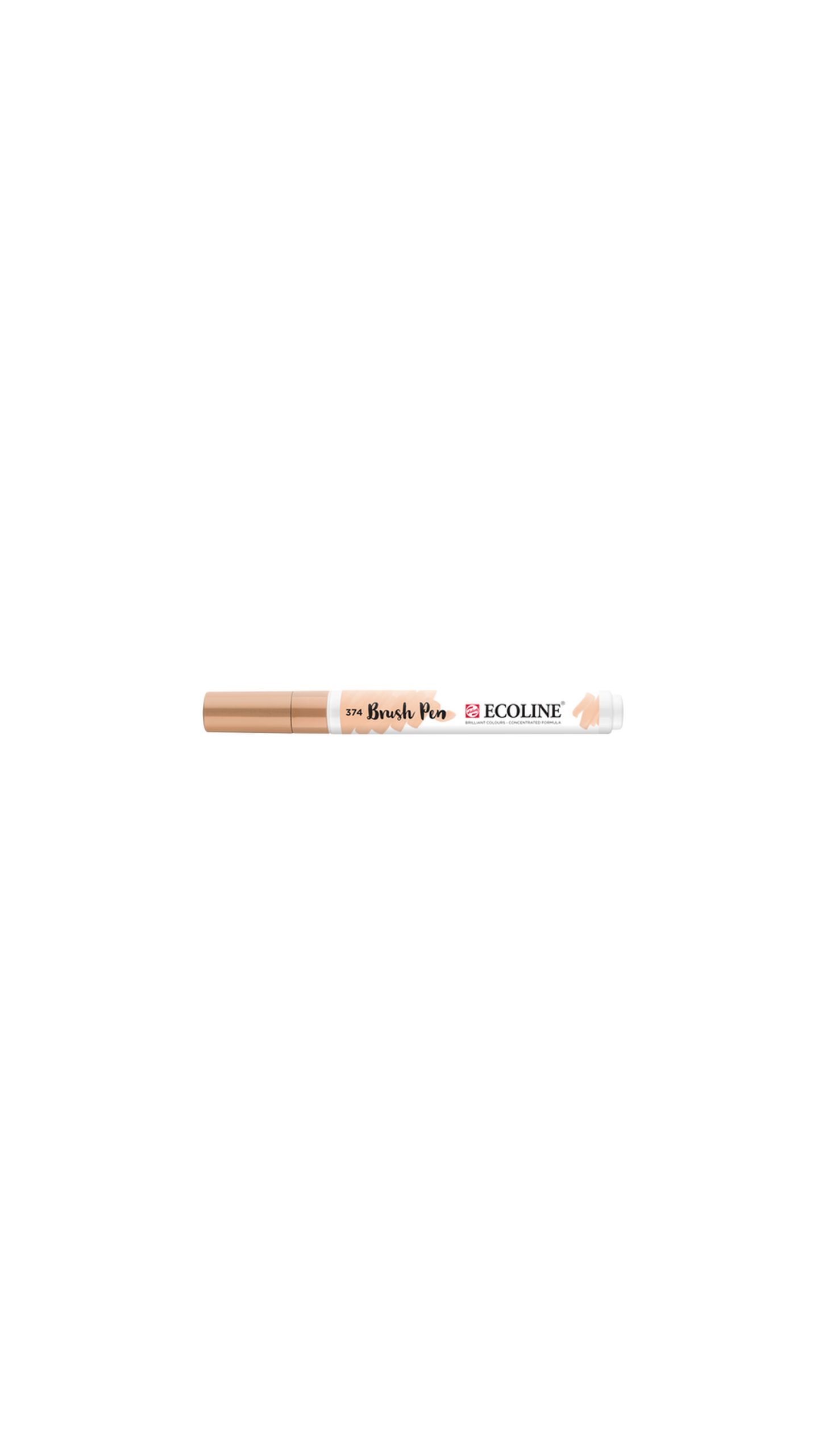 ECOLINE BRUSHPEN BEIGE ROSADO 374