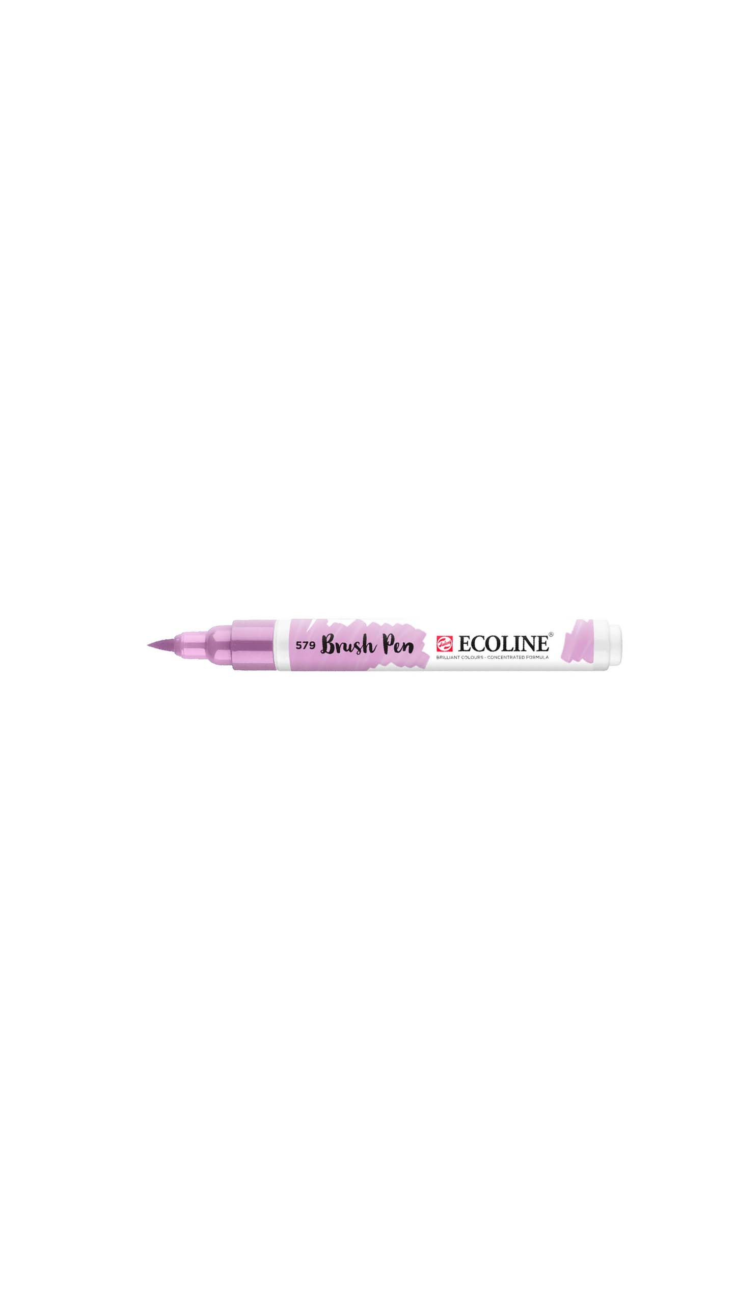 ECOLINE BRUSHPEN VIOLETA PASTEL 579