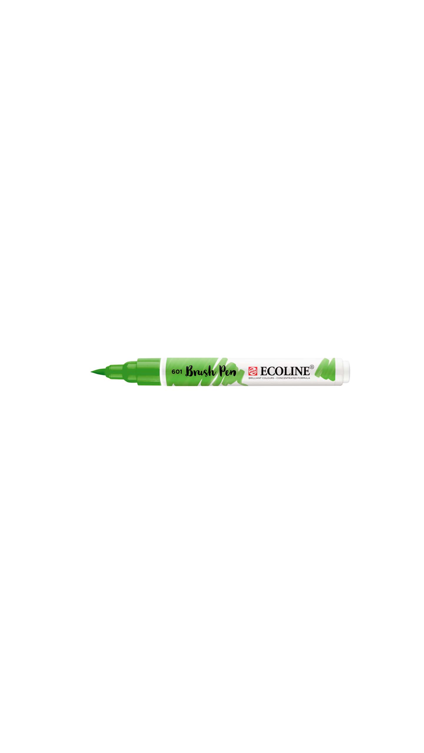 ECOLINE BRUSHPEN VERDE CLARO 601