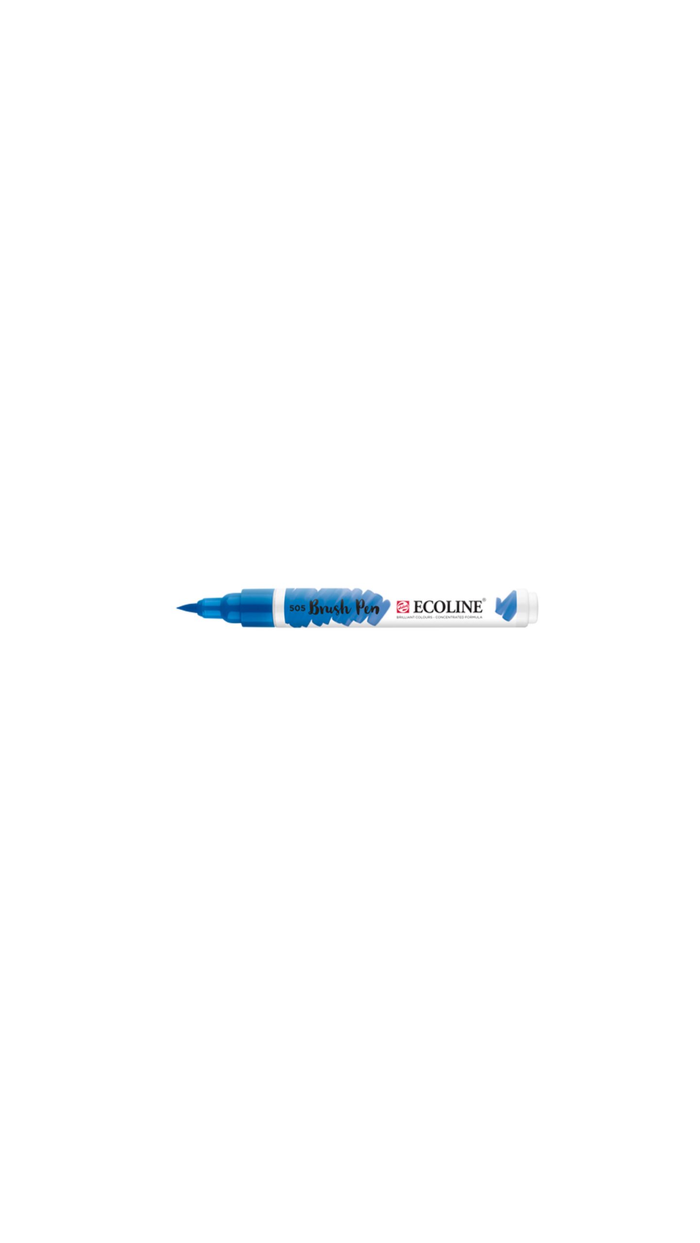 ECOLINE BRUSHPEN AZUL ULTRAMAR CLARO 505