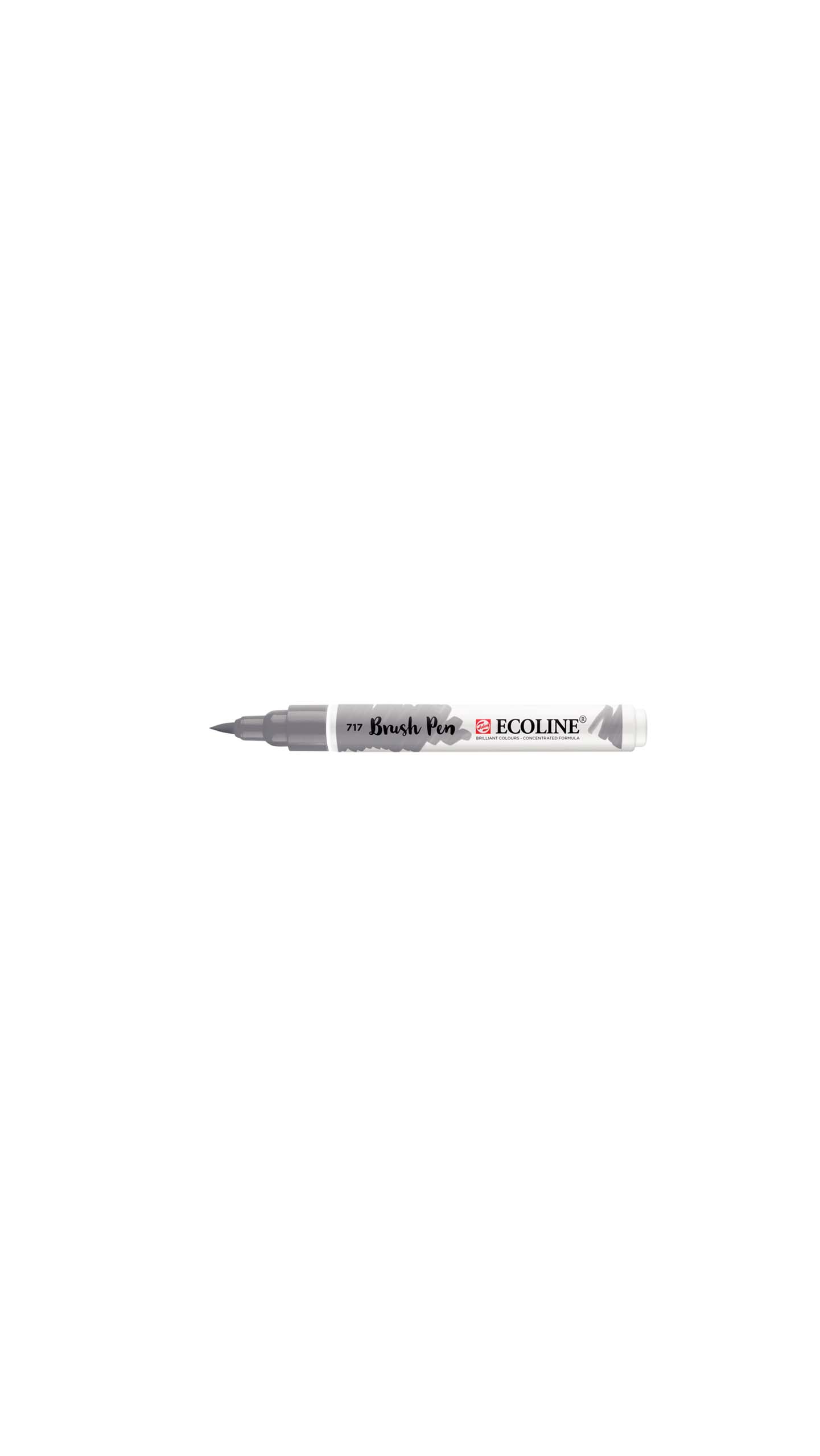 ECOLINE BRUSHPEN GRIS FRIO 717