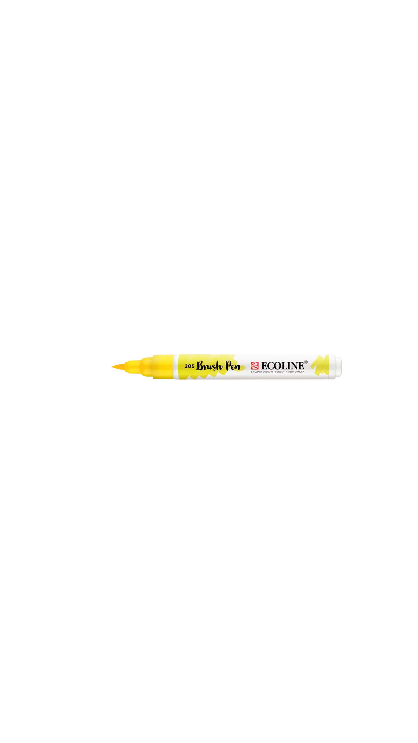 ECOLINE BRUSHPEN AMARILLO LIMON 205