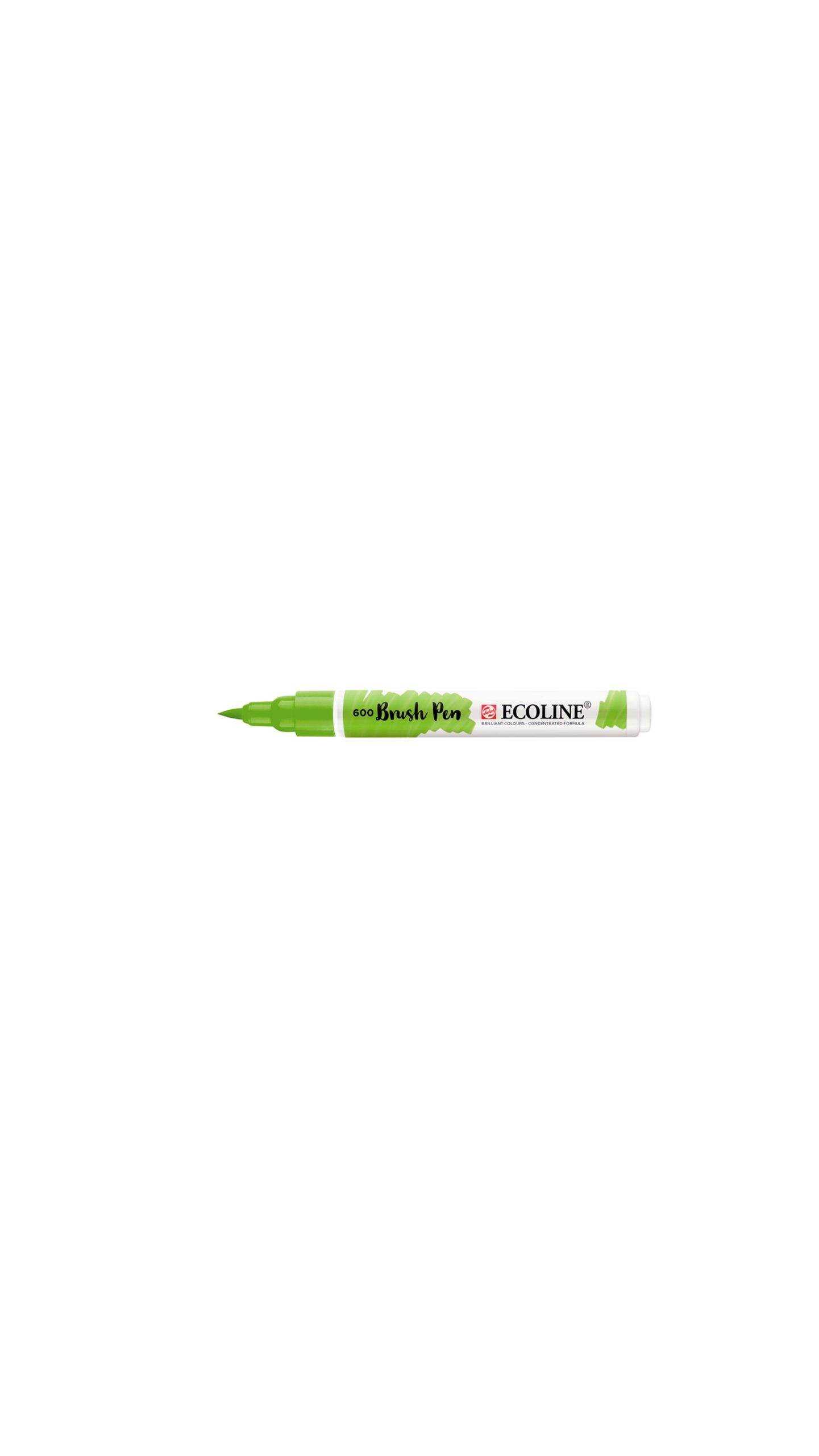 ECOLINE BRUSHPEN VERDE 600