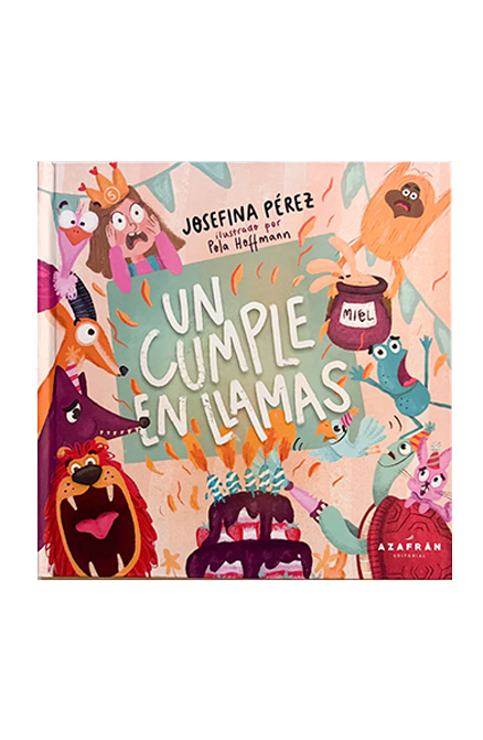 UN CUMPLE EN LLAMAS