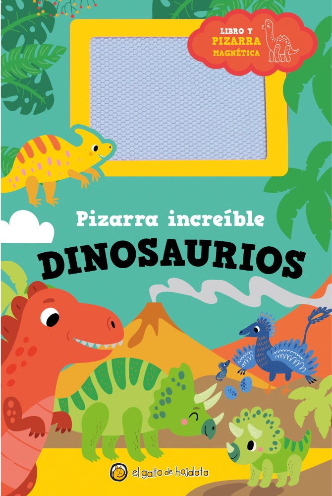 DINOSAURIOS PIZARRAS INCREÍBLES
