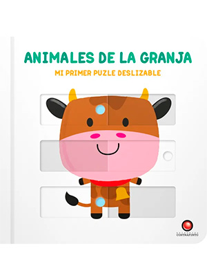 MI PRIMER PUZZLE DESLIZABLE ANIMALES DE LA GRANJA