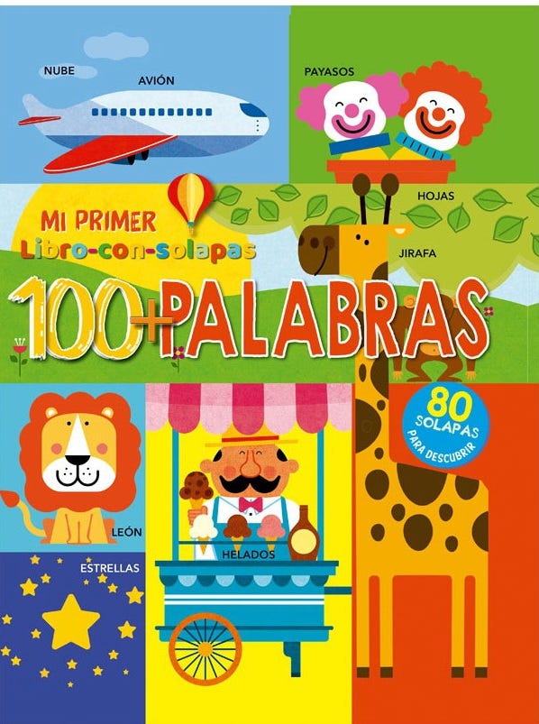 MI PRIMER LIBRO CON SOLAPAS – 100 + PALABRAS