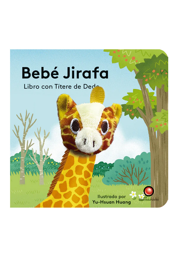 BEBE JIRAFA LIBRO CON TITERE DE DEDO