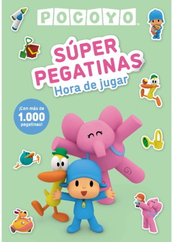 POCOYO SUPER PEGATINAS HORA DE JUGAR