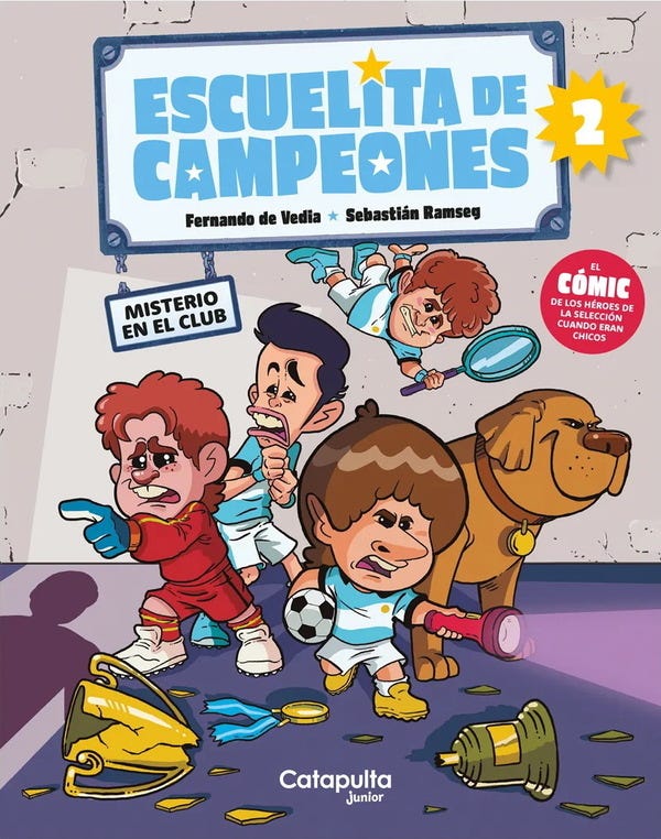 ESCUELITA DE CAMPEONES: MISTERIO EN EL CLUB