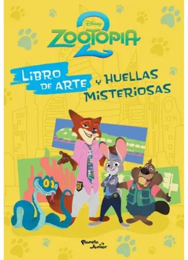 ZOOTOPIA 2: LIBRO DE ARTE Y HUELLAS MISTERIOSAS