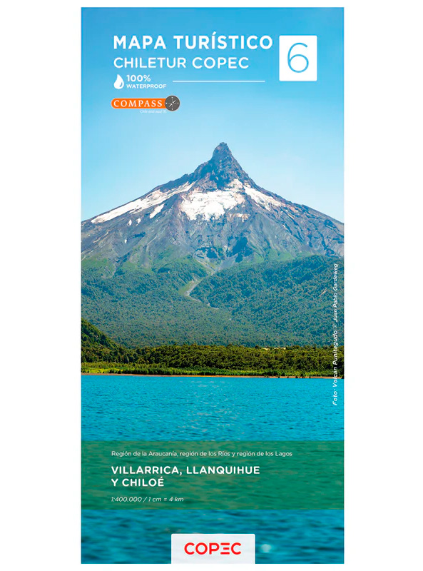 MAPA RUTERO VILLARRICA – LLANQUIHUE – CHILOE