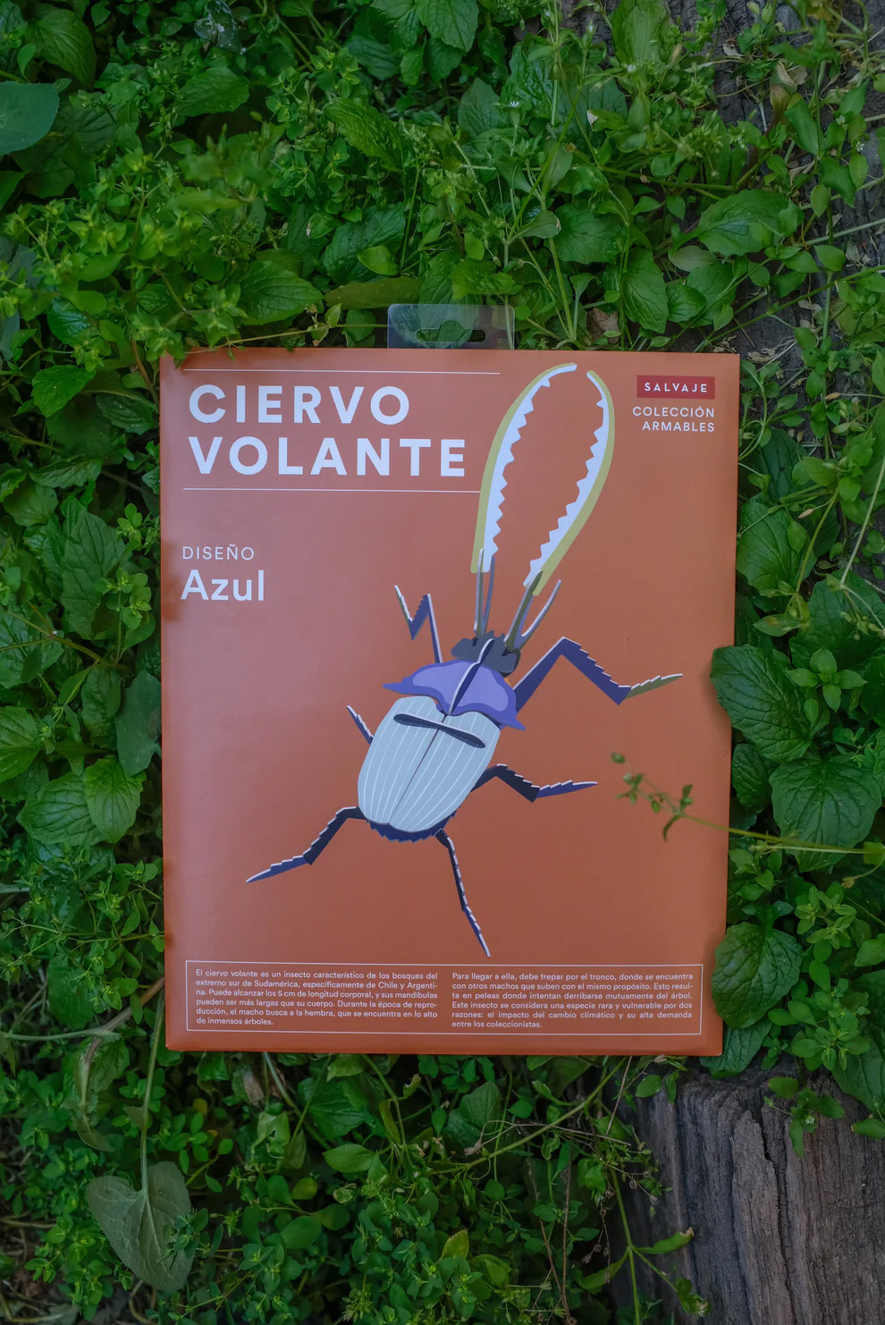 ARMABLE CIERVO VOLANTE – DISEÑO AZUL