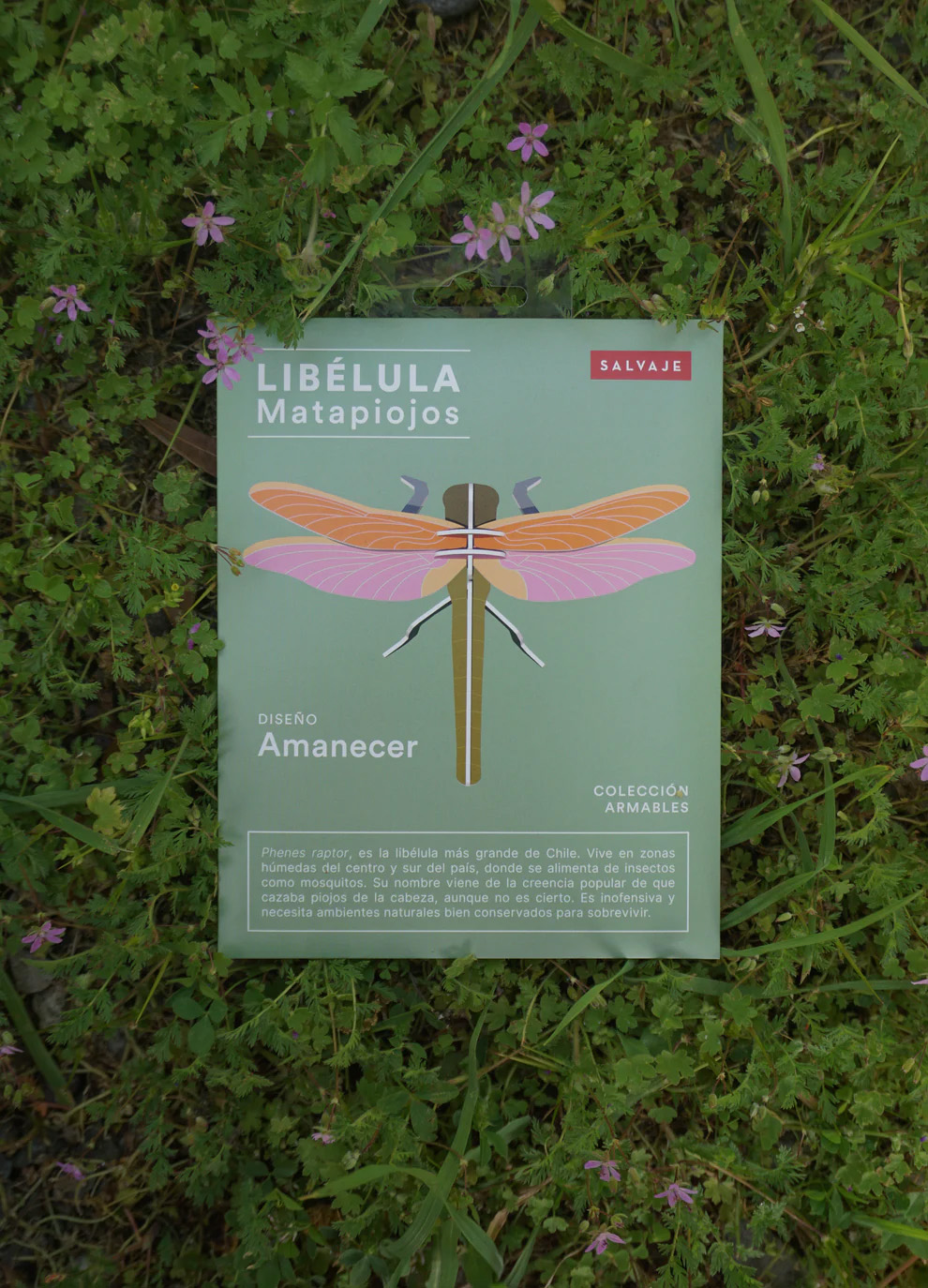 ARMABLE LIBELULA MATAPIOJOS – DISEÑO AMANECER