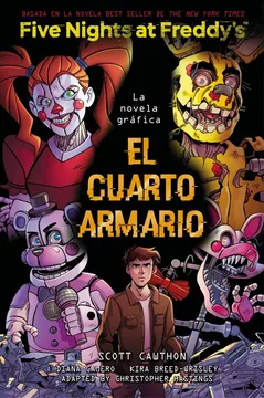 FIVE NIGHTS AT FREDDYS EL CUARTO ARMARIO NOVELA GRAFICA
