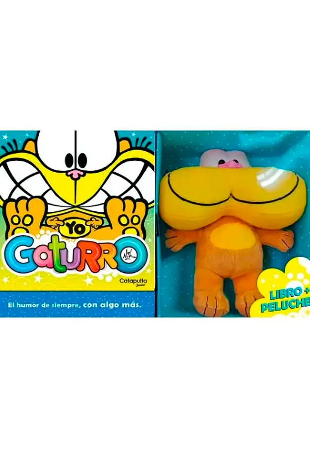 YO GATURRO LIBRO + PELUCHE